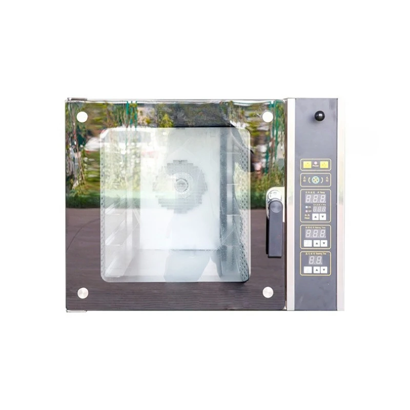 Commercial with steam 4 plates 5 plates 10 plates Electric, hot air circulation oven Burger pizza oven