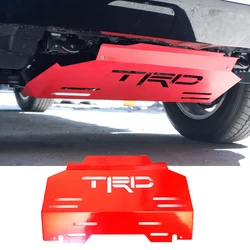 Piastra paramotore motore anteriore TRD in acciaio rosso OEM per Toyota Hilux Fortuner 2015-2020