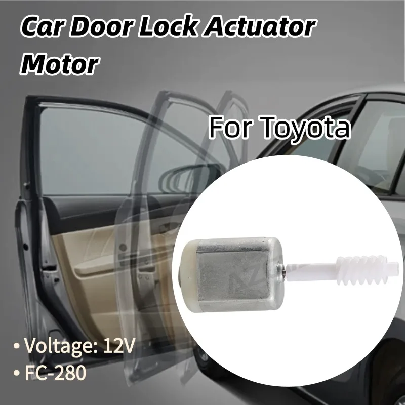 

AZGIANT Low Noise Car Door Lock Actuator Motor FC-280 High Power For 2006-2014 Toyota Qualis MK1 Auto Door Lock Repair