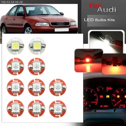 For Audi A3 8L A4 B5 A6 C4 C5 A8 D2 TT 8N V8 100 Coupe B3 Led Instrument Panel Gauge Cluster Dash Speedometer Tachometer Bulbs