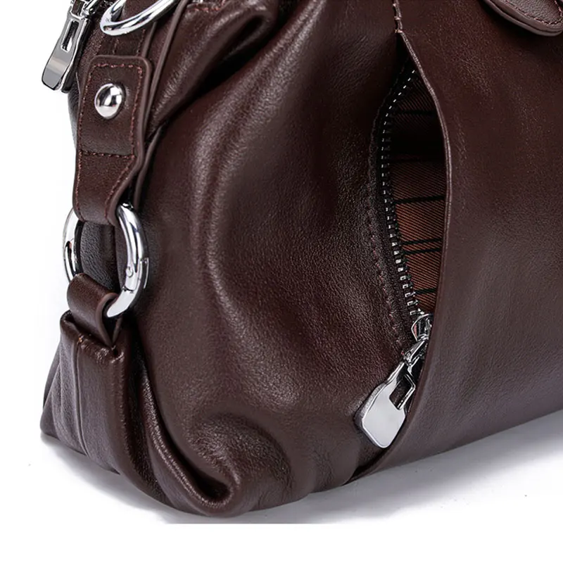 Borsa da donna di design di lusso Borse a tracolla da donna in vera pelle di alta qualità Borsa a tracolla versatile vintage in pelle di mucca