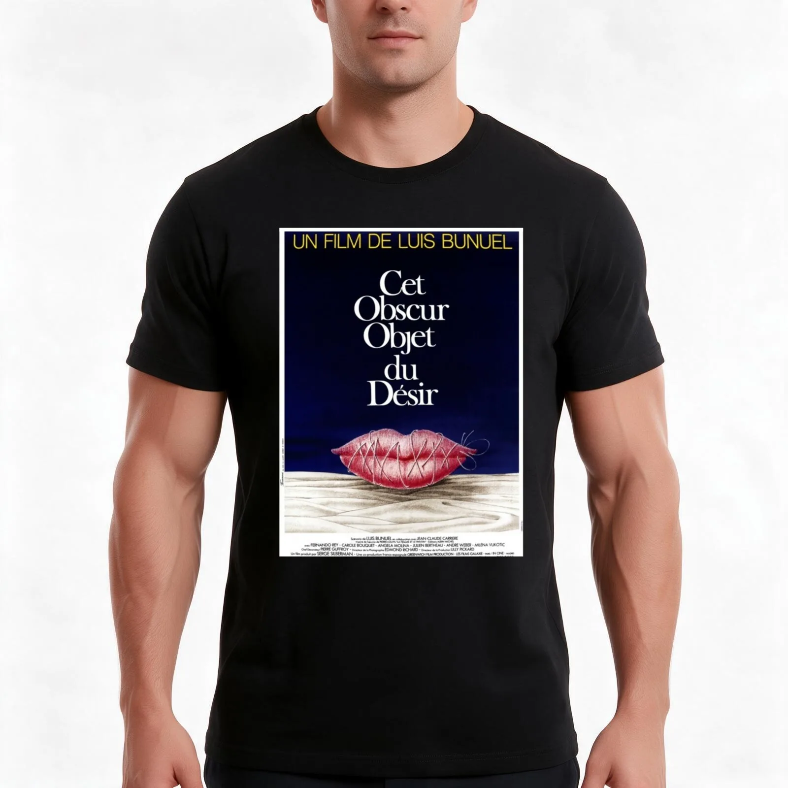 Cet Obscur Objet du Désir - That Obscure Object of Desire T-Shirt, Summer Casual Cotton Tee, Oversized Streetwear Tops