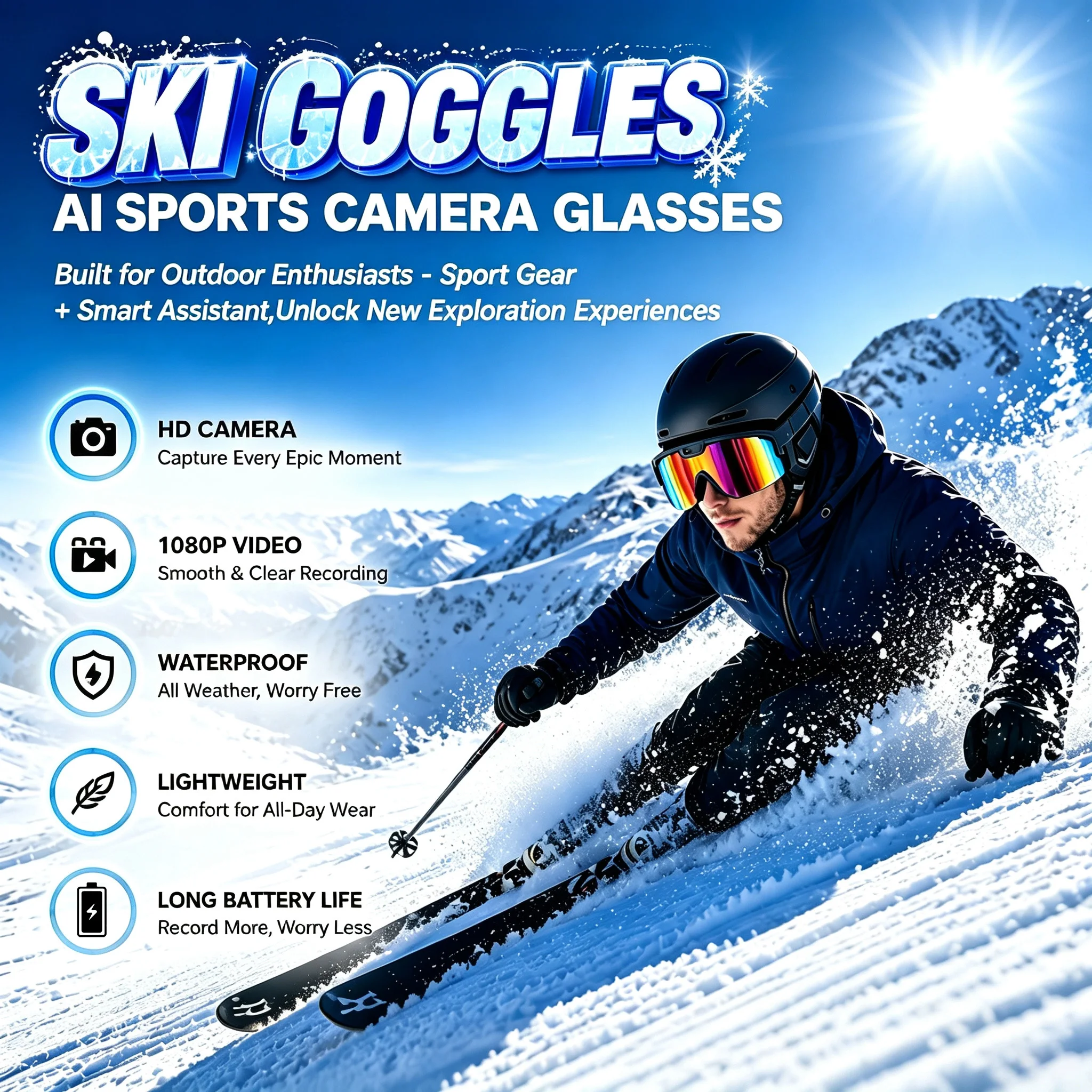 Gafas Inteligentes con IA 4K 8 - Photography Lighting Ai reseña y precio