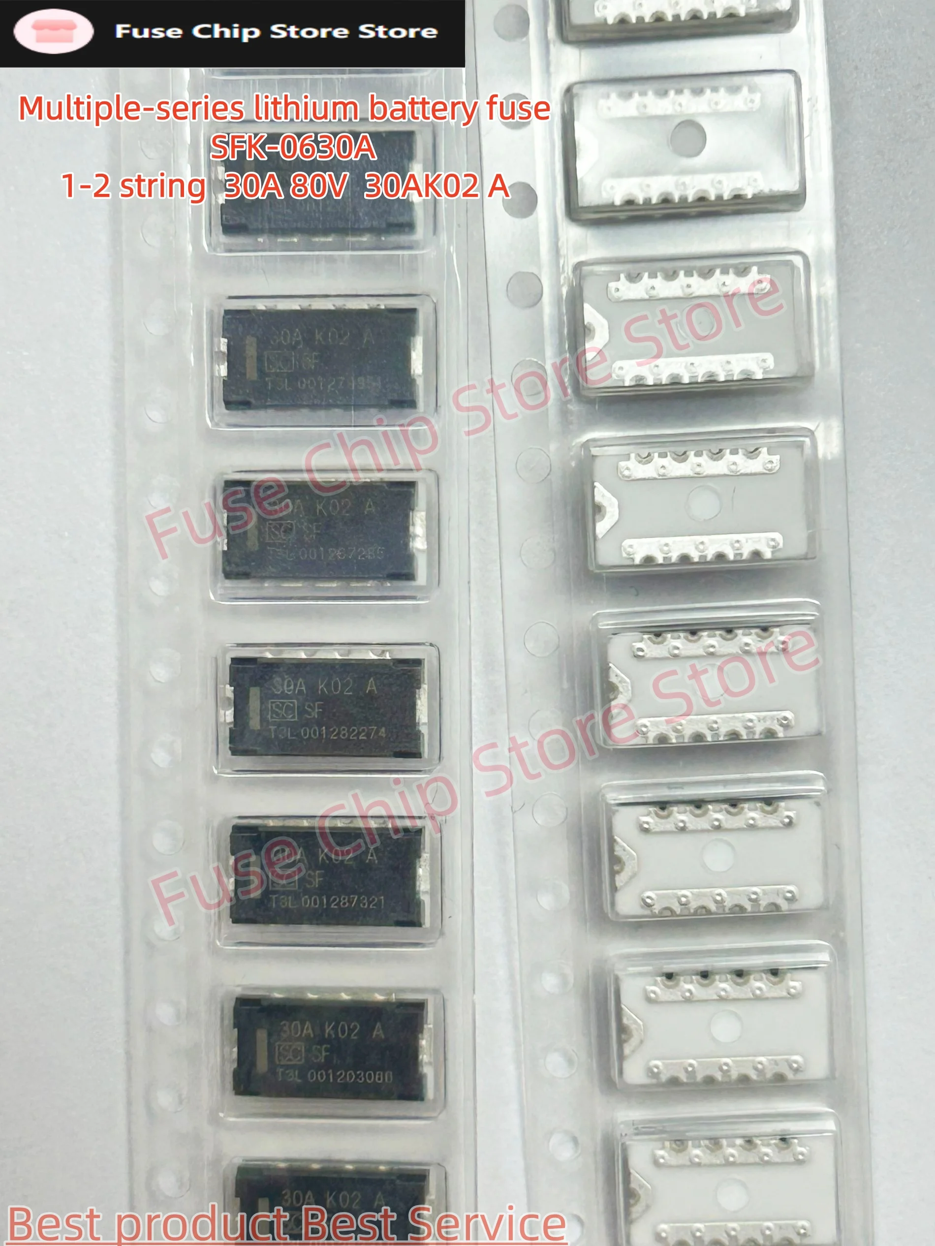 5PCS/LOT SFK-0630A  SFK0630 SFK-0630 30AK02A  1-2cells Lithium battery fuse