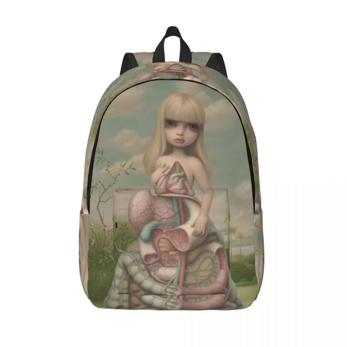 Mark Ryden Doll for Teens Student School Bookbag Daypack Elementary High College Travel