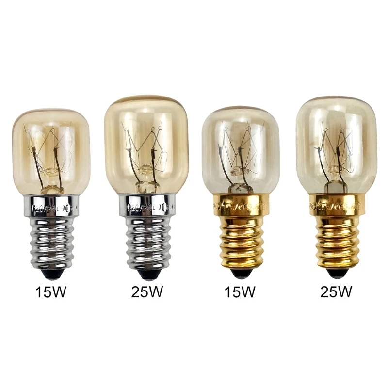 220V E14 300 Degree High Temperature Resistant Microwave Oven Bulb Cooker Lamp Lighting Bulb Dropship