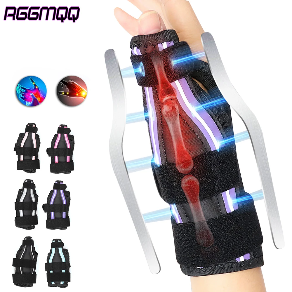 RGGMQQ 1PCS Ergonomical Thumb Brace Right Hand / Left Hand for Arthritis Pain & Support,Thumbs Splint for Trigger Thumbs Workout