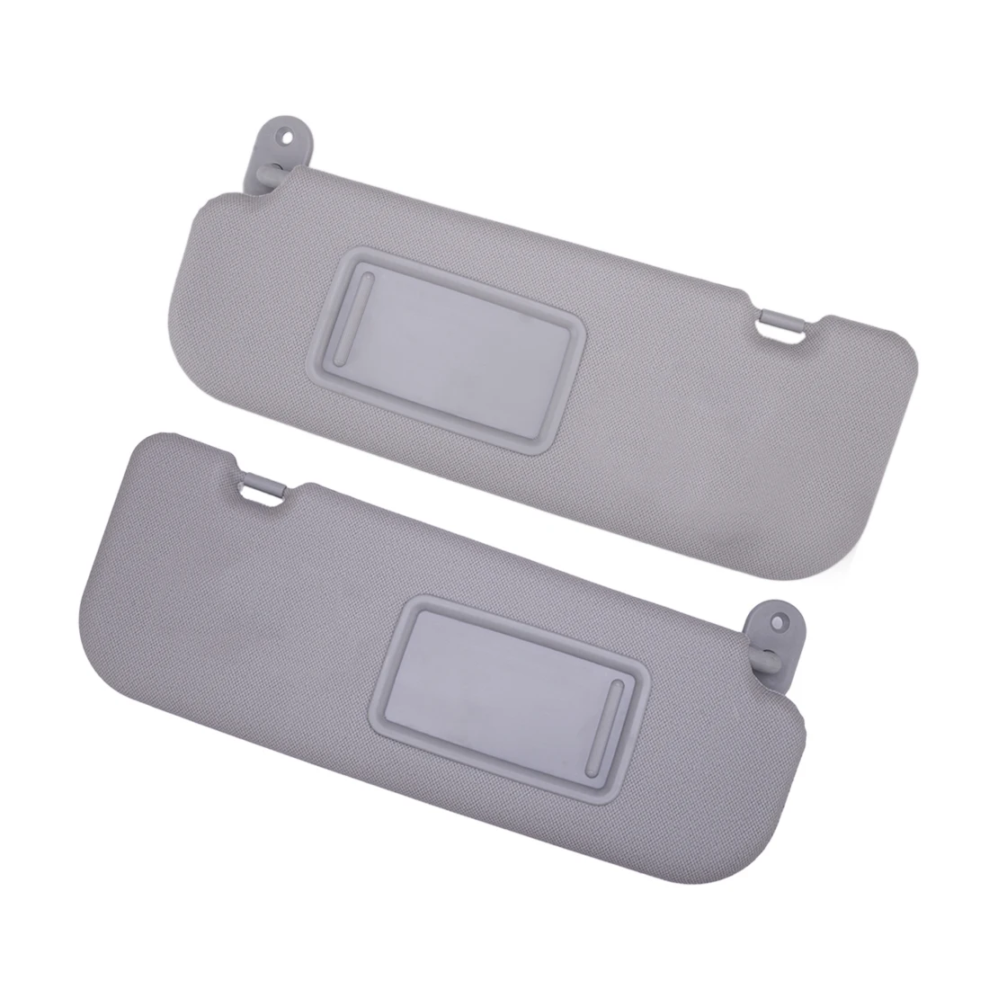 

85210-2V130-TX 85220-2V140-TX 1 Pair Car Left Right Side Sun Visor with Makeup Mirror Grey Fit for Hyundai Veloster 2012-2015