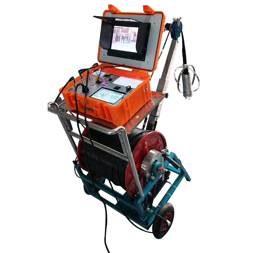 DC And AC Downhole Borehole Inspection Portable Meterwater Meterborehole Water Well Depth Level Meter