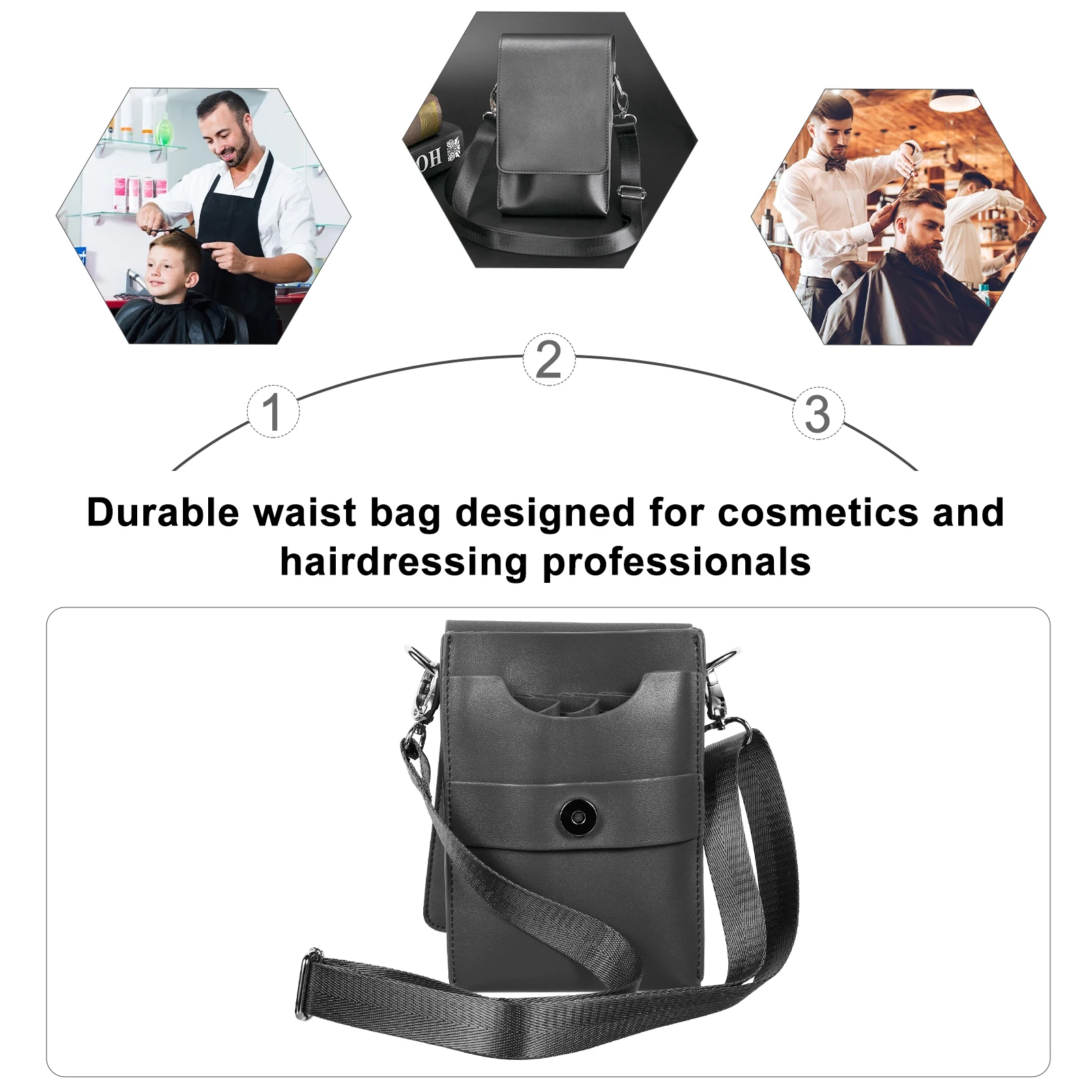 

Scissors Fanny Pack Stylist Barber Major Bag Waist Pouch Hair High-quality Case Holder Man