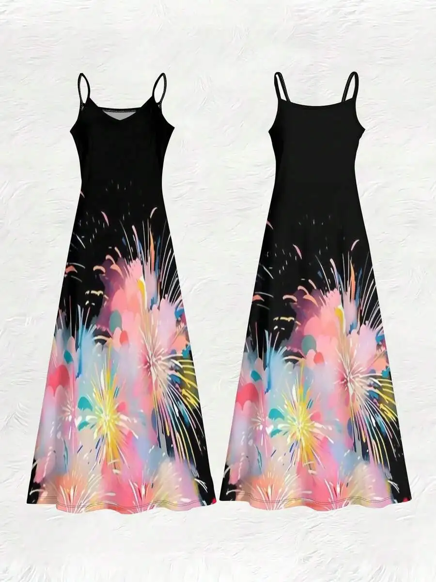 

Backless One Piece Spring Summer Casual Sexy Knitted Beach Vacation Garden Long Slip Dress