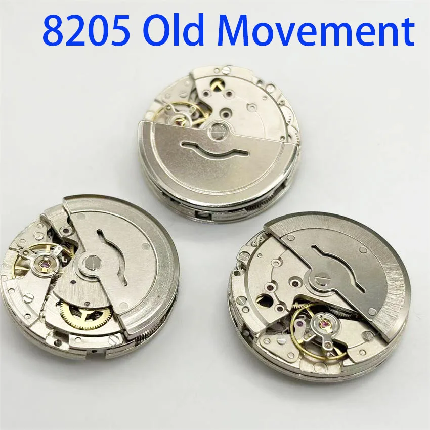 3pcs 8205 Domestic Automatic Mechanical Movement For Beginners Practice Dismantling Old and Broken Movements Watch Accessories