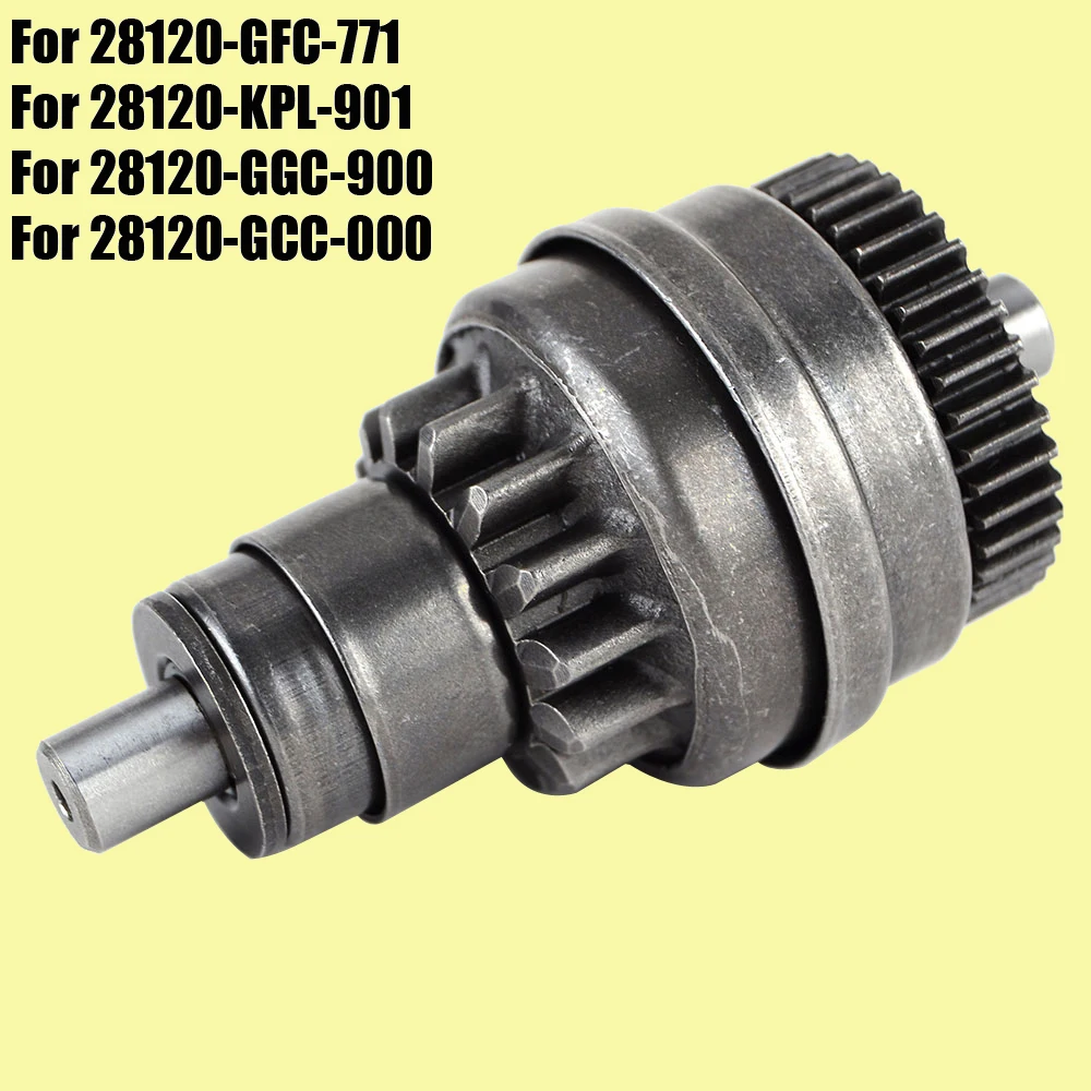 Стартовый привод Bendix для Honda NHX110 NCH50 CHF50 NSC110 NSC50 SCV100 SCV100F Spacy 100 110 NVS50 ANC110 ACB110 ACD110 ACG110