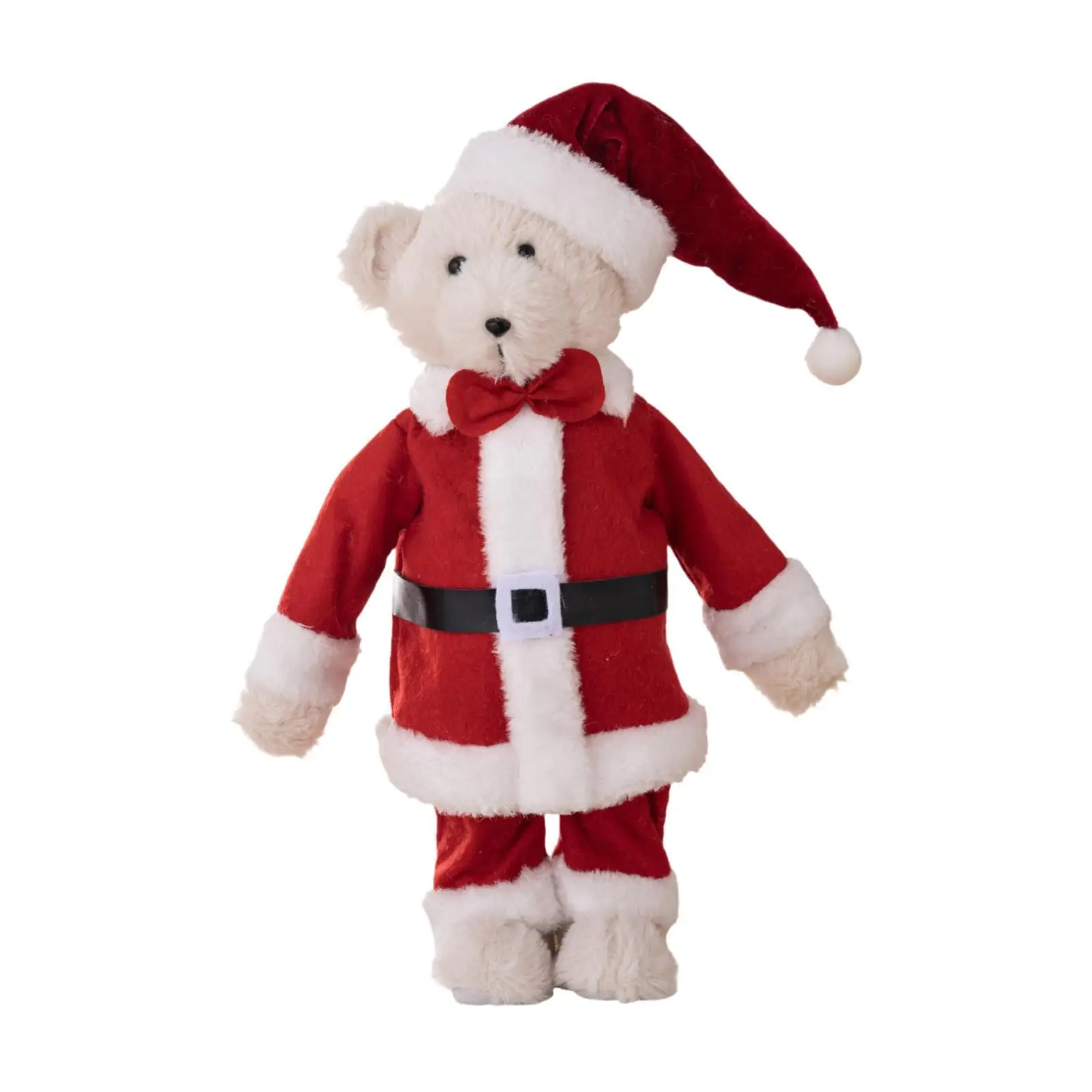 Ours en peluche de Noël pour garçons et filles, ours en peluche mignon, animaux doux, faveurs de fête, vacances d'hiver, maison