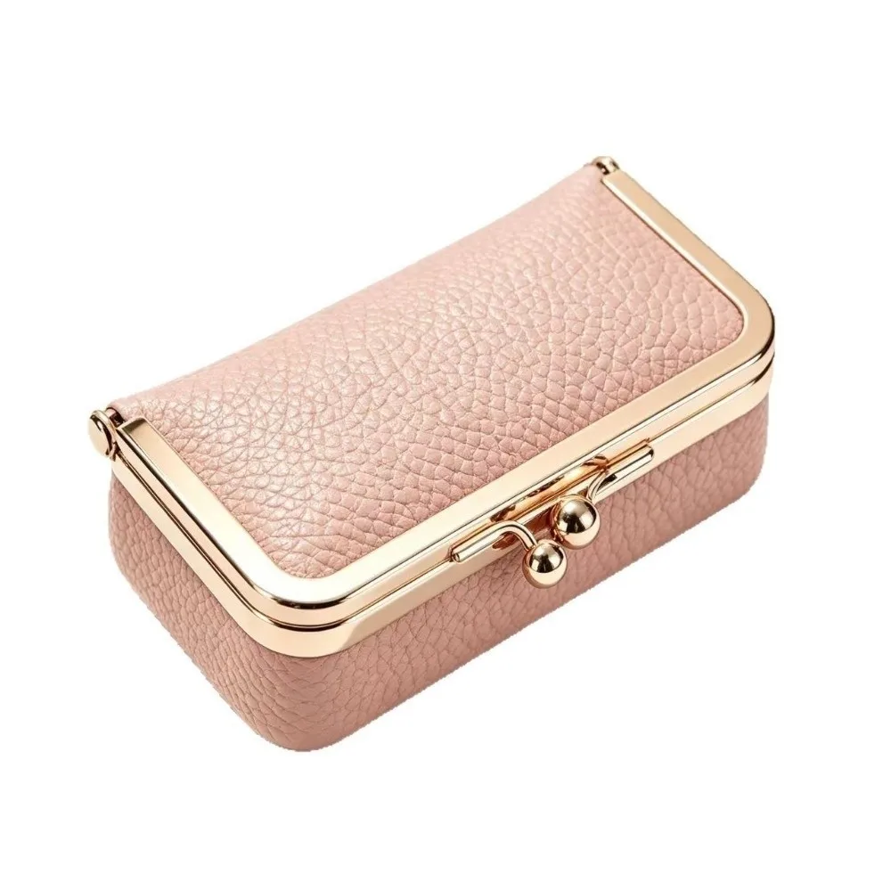 Portable Jewelry Storage Pouch Multi-Functional Zipper Closure Coin Purse Pouch Soft Fabric Compact Design Lipstick Storage Bag