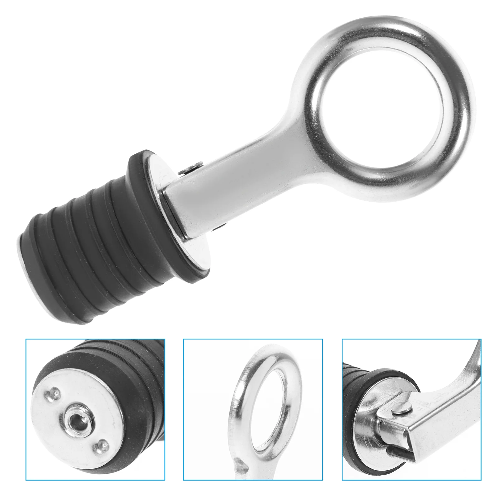 

Boat Drain Plug for Boats Dinghy Professional Kayak Canoe Scupper Stopper Anti-leak Hole Plugs Rubber