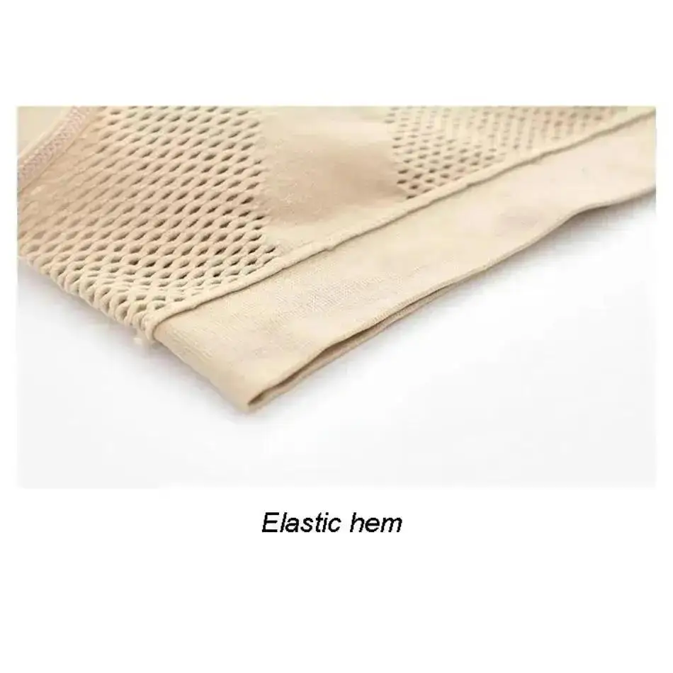 1 Pcs Mesh Hollowed-out Breathable Hole Sports Bra Sweat-absorbent Shockproof Pad Sports Top Gym Running Fitness Sports Top
