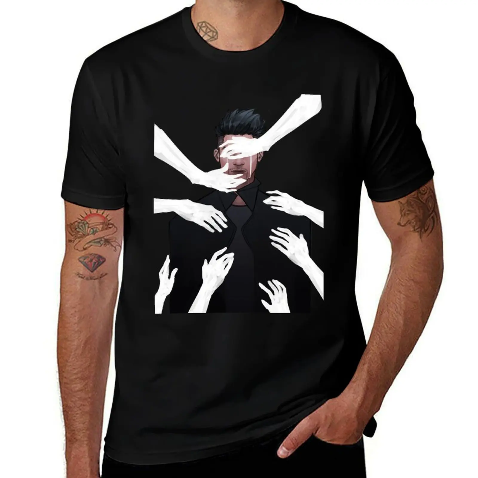 Magnus, The Selfless by @Obsidiayan T-Shirt Odor Resistant Short Sleeve Top T-Shirt