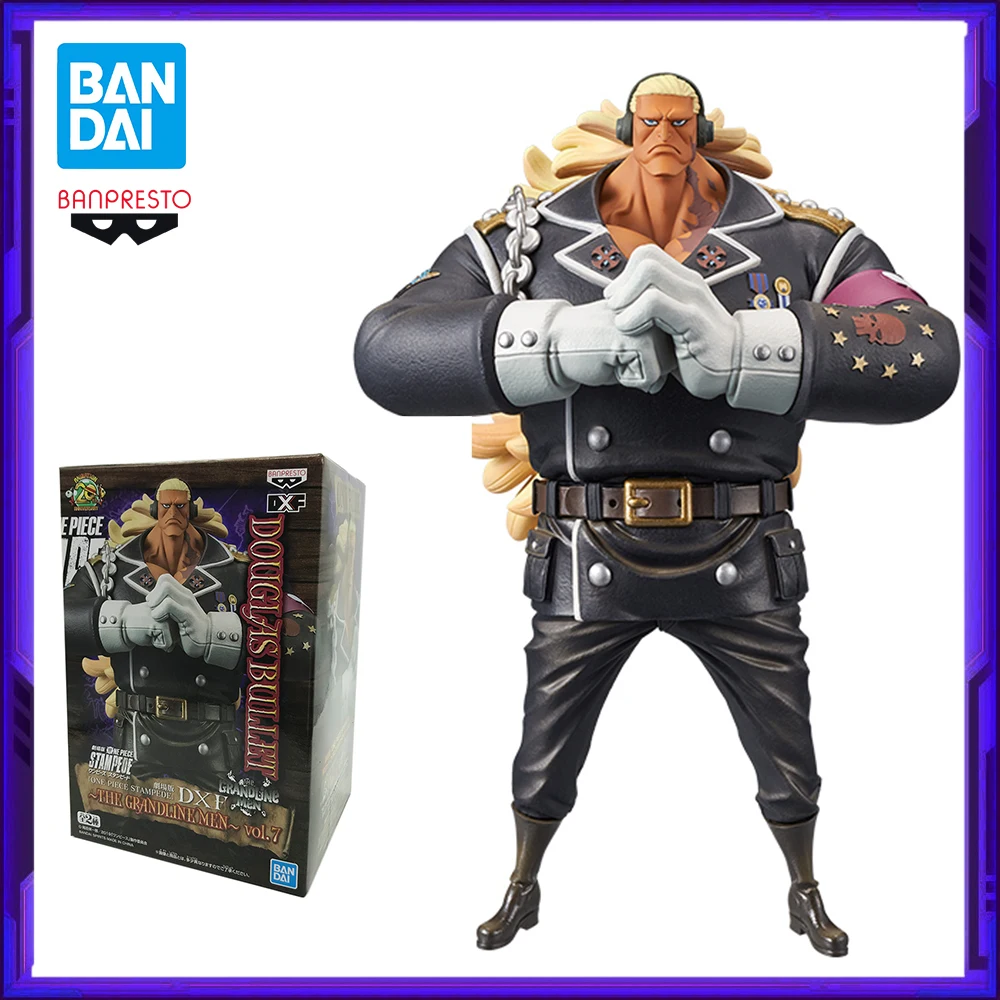 

В наличии Bandai Original Banpresto ONE PIECE DXF Douglas Bullet аниме фигурка модель игрушки