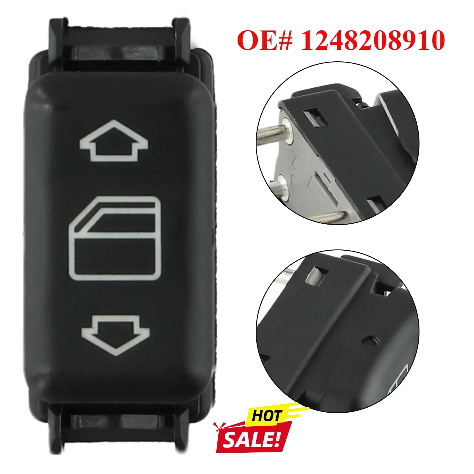 

High Quality 1x Control Switch Button 1248208910 Electric Single Window For MERCEDES COUPE For MERCEDES E-CLASS