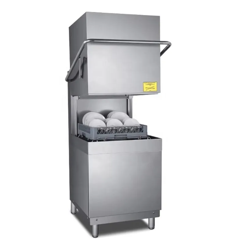 Airo High-efficiency Hooded Dish Washing Machine Restaurant Kitchen Commercial Automatic Hood Type Dishwashers for Restaurant
