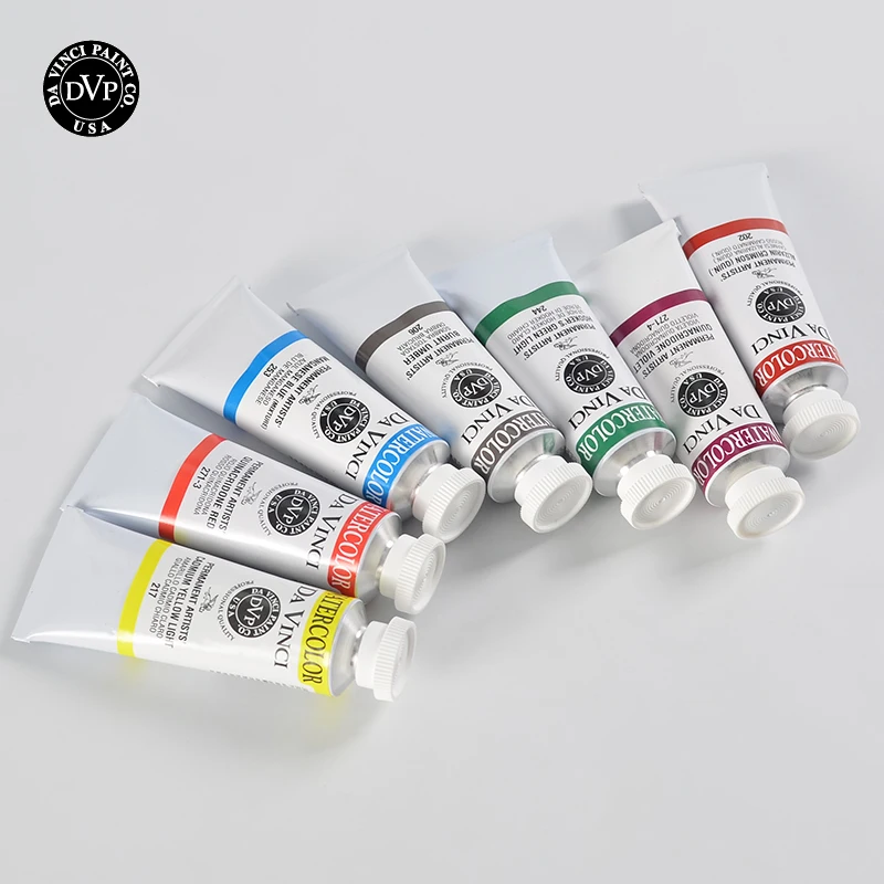 American original DVP watercolor paints master professional Aquarelle 15ml tube palette portable art supplies