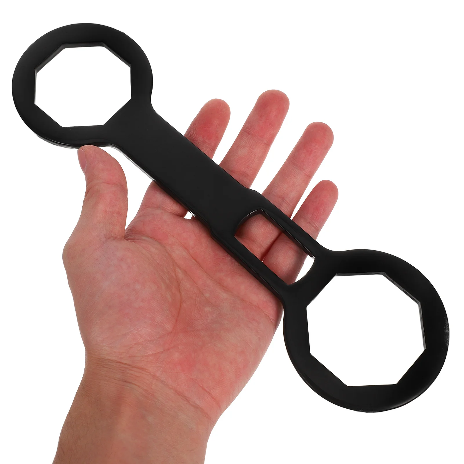 

46Mm 50Mm Absorber Spanner Motorcycle Fork Cap Tool Durable Steel Single Hole Smooth Surface Vehicle Maintenance Tool Motorcycle