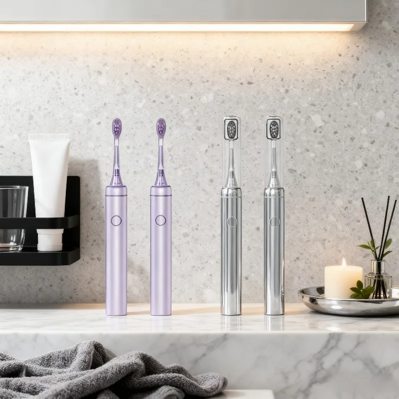 

Plaque Removal Toothbrush with UV Sanitizer Charging Base 40000 Strokes Per Minute Deep Cleaning Rechargeable