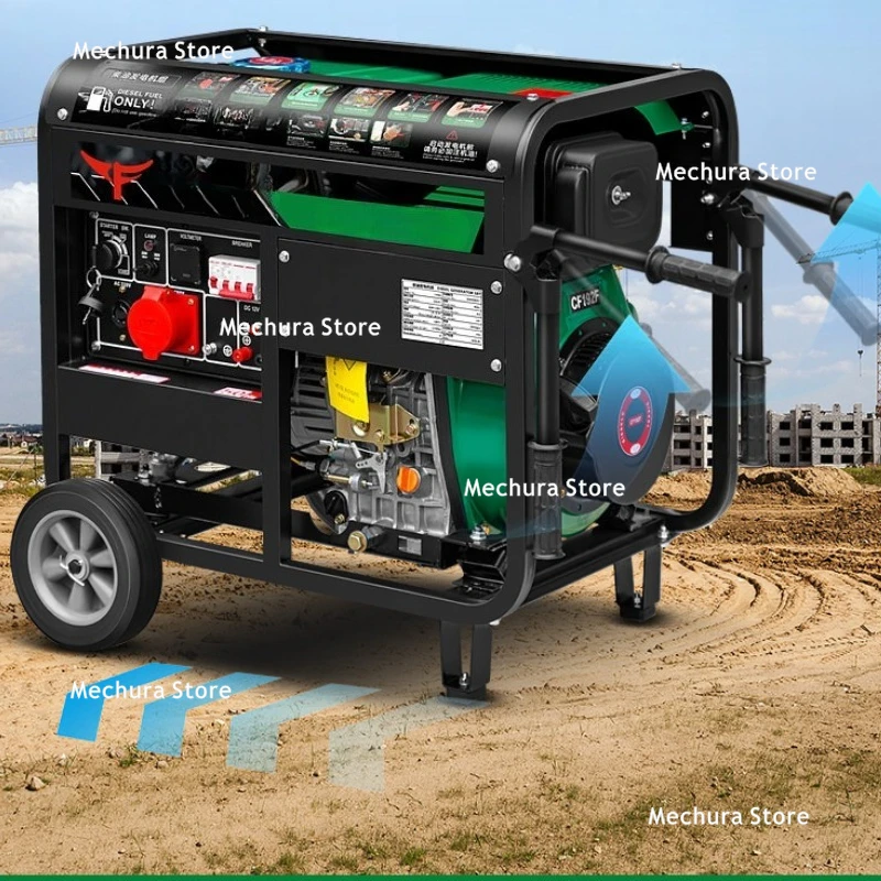 

Мощный и компактный дизельный генератор – 3 кВт / 5/8/10/12 кВт, однофазный, двойное напряжение 220В/380В, надежная энергия в любое время! JT60