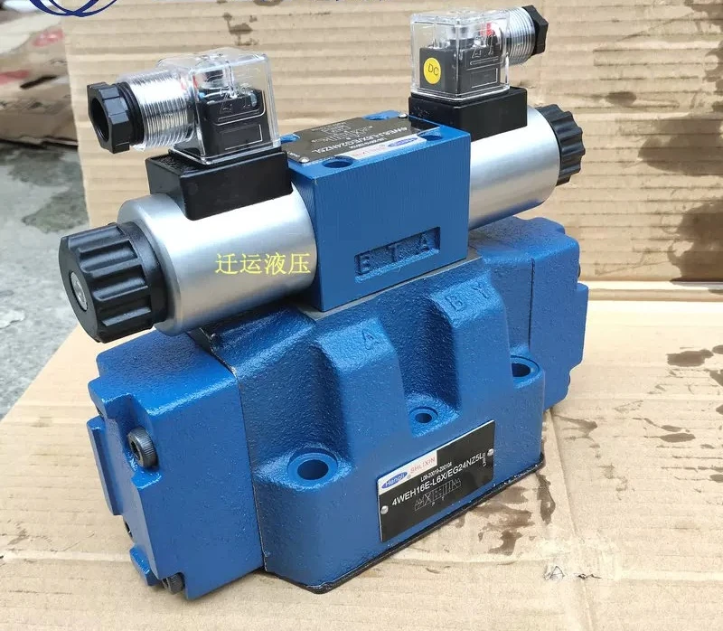 Pilot operated electro-hydraulic directional valve 4WEH16E-L6X/EG24NETZ5L