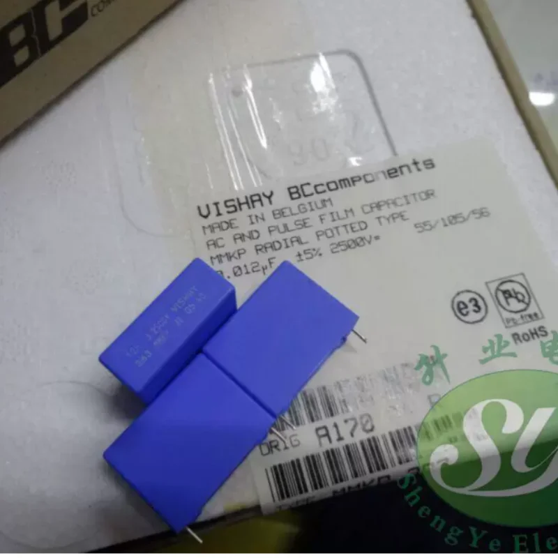 10pcs-100pcs VISHAY MKP 0.012uf/2500V 12nf can replace 0.01uf/2500V 10nf 103 brand new