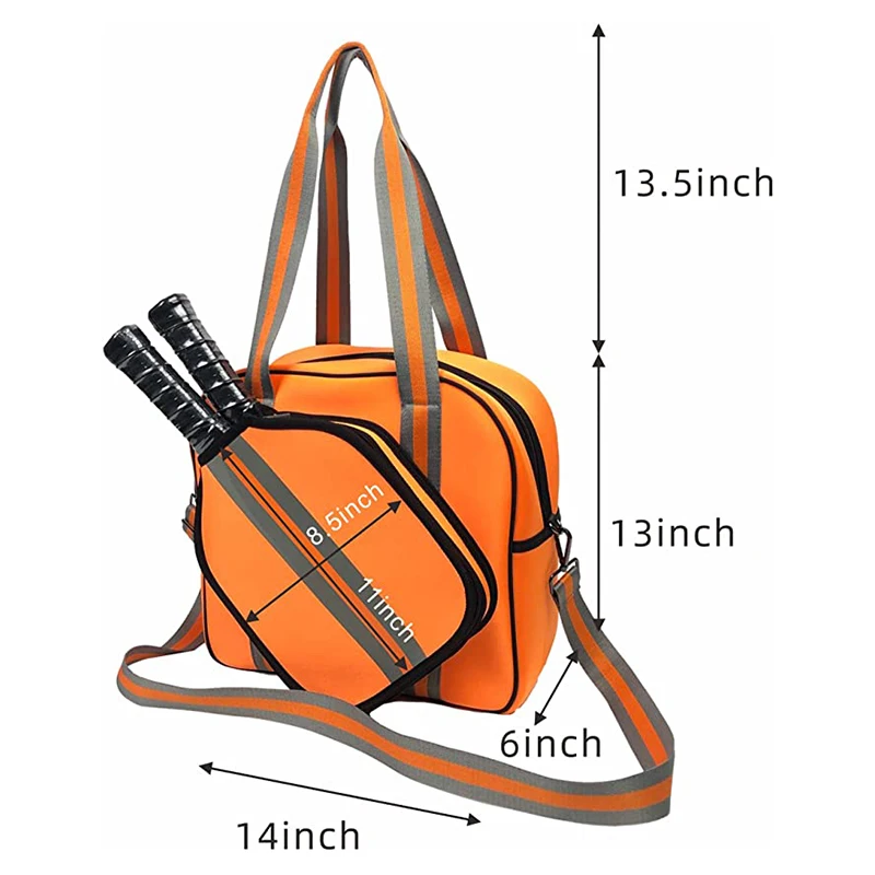 Durable Pickleball Paddle Bag for Men and Women, Pickleball Bags