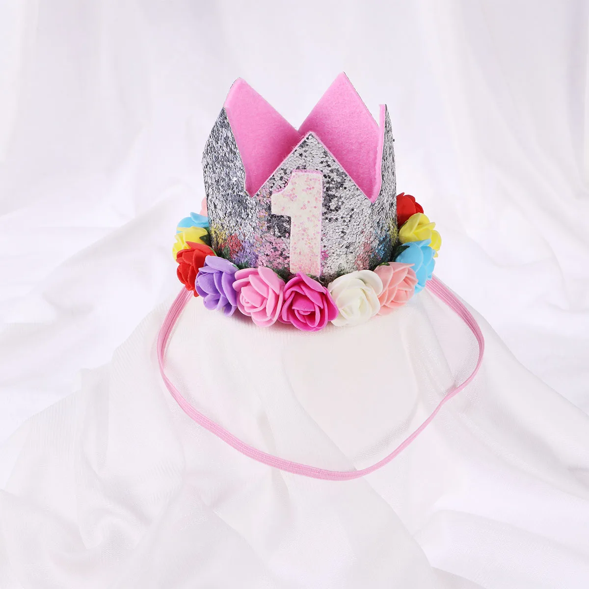 

Cat Dog Pet Birthday Party Hats Colorful Pattern Cosplay Costume Headwear For Small Medium Dogs Chihuahua Yorkie Maltese
