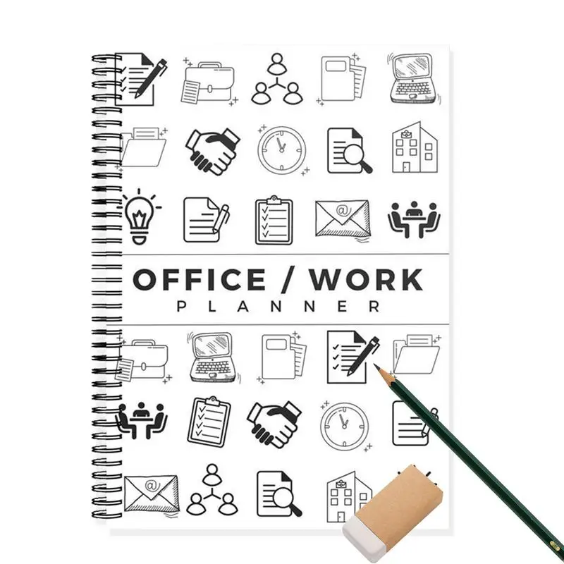 

Planner For Work Work Notebook Organizer Planner Hardcover Notes Journal Daily Weekly Monthly Agenda Organization For Students