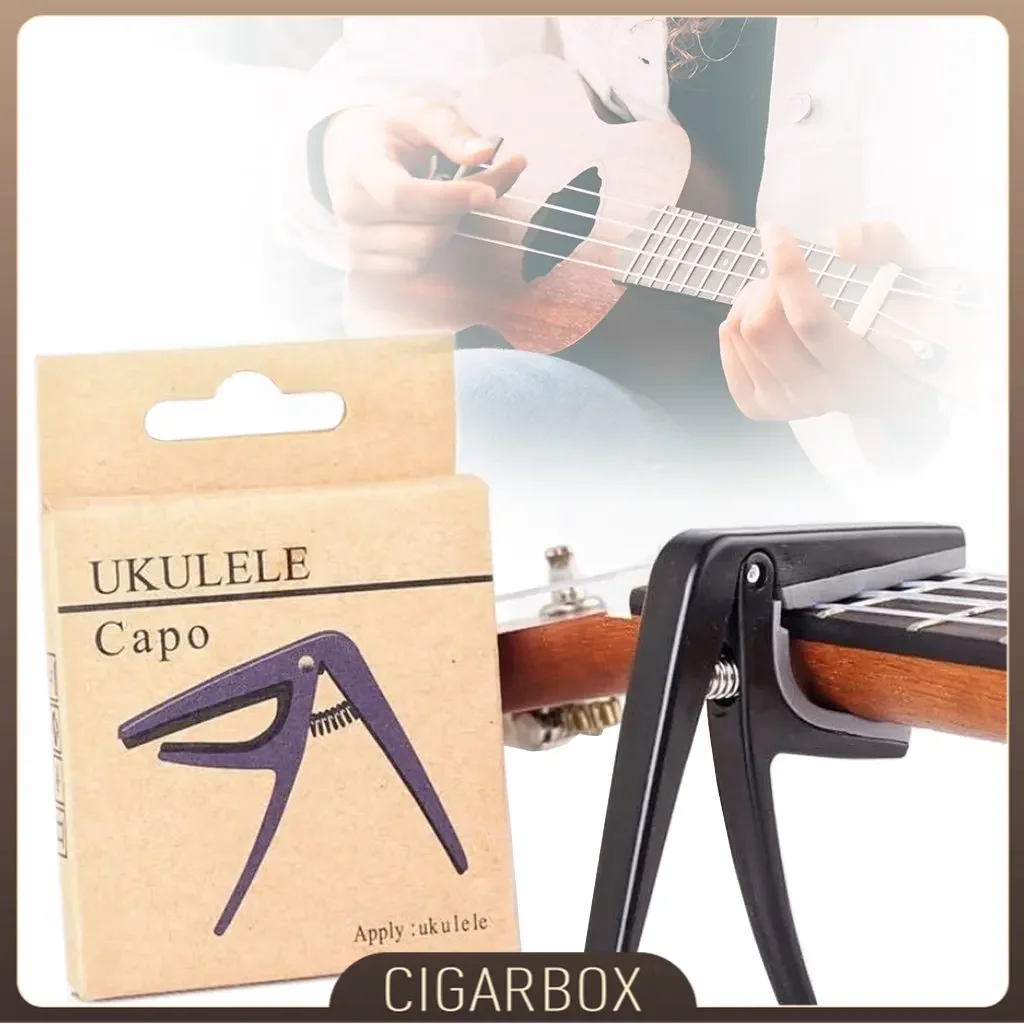 Assorted 1PC/5PCS Ukelele Capo 4 Strings Hawaii Guitar s Ukulele  Single-handed Quick Change  Parts Accessories