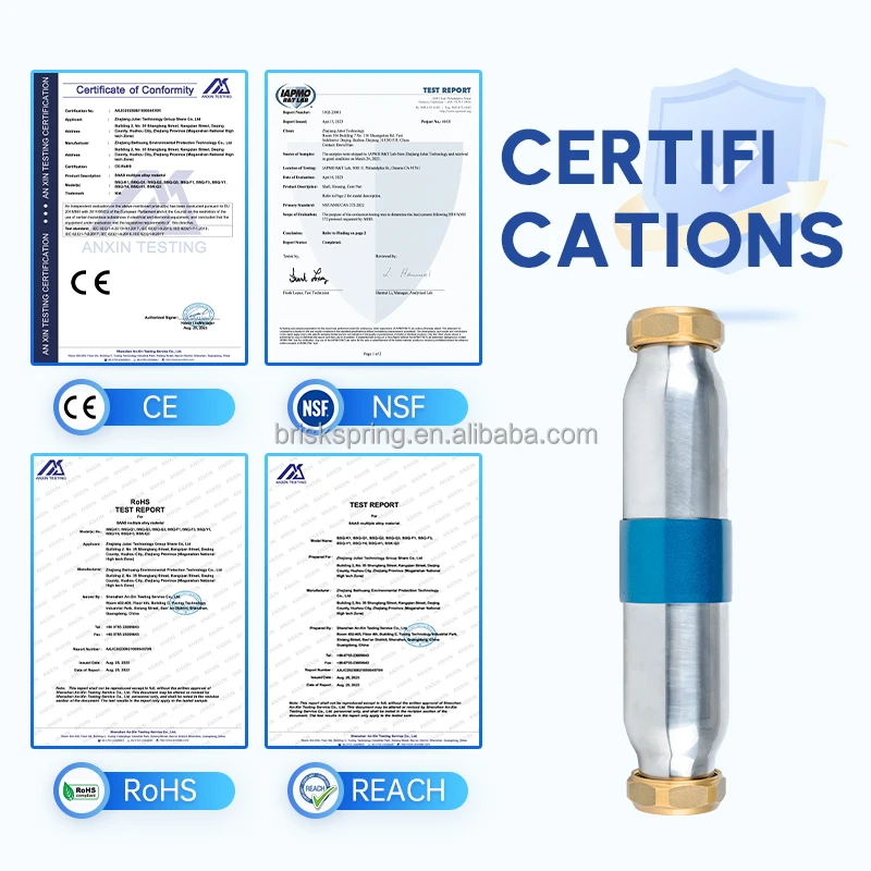 Salt Free Water Conditioner with Powerful Flow Rate for Limescale Protection Long Lasting Softening System for Home Plumbing