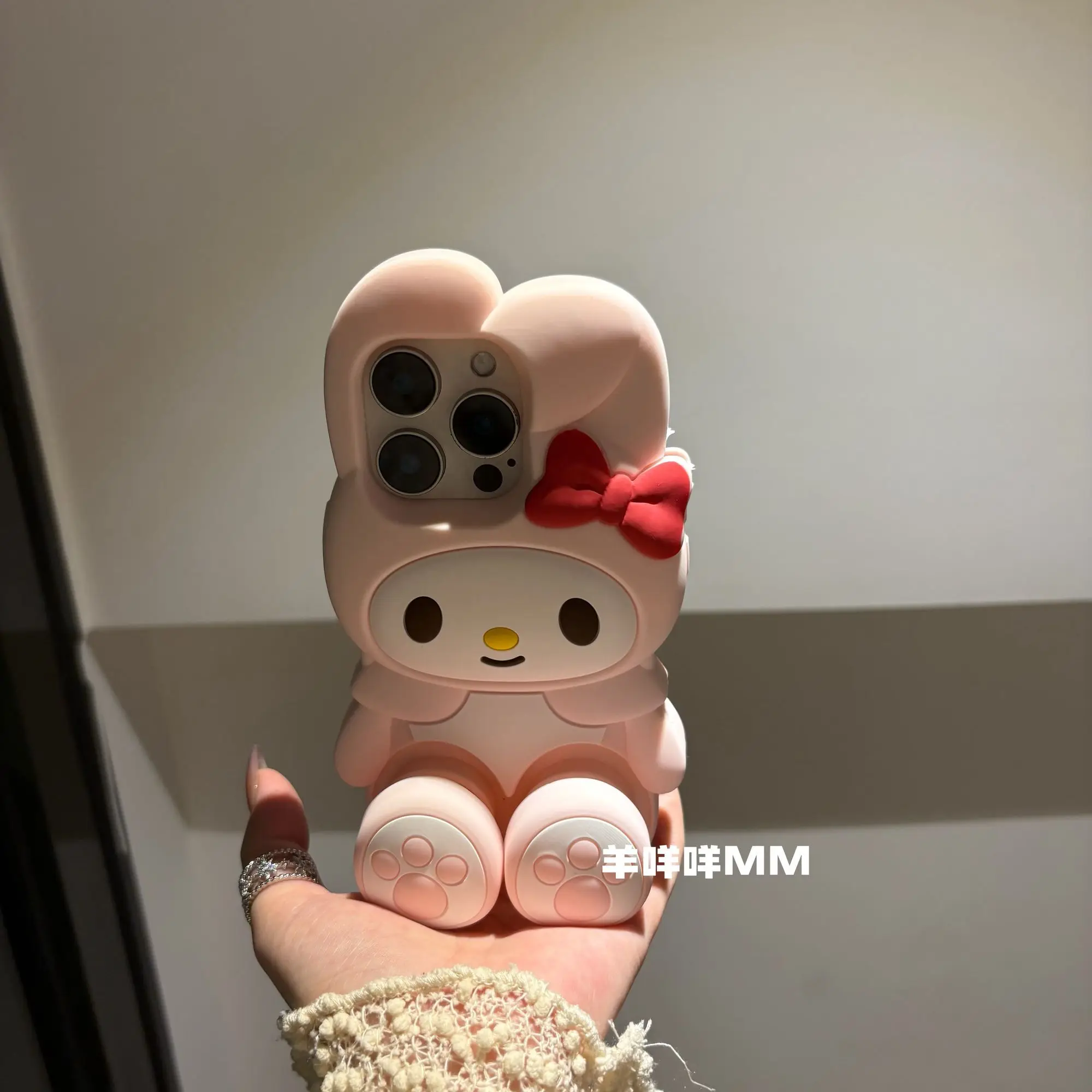 حافظة هاتف ماي ميلودي من السيليكون اللطيف على الطراز الياباني لهاتف آيفون 16 برو ماكس 15 برو 14 بلس 13 12 غطاء حماية كامل #6