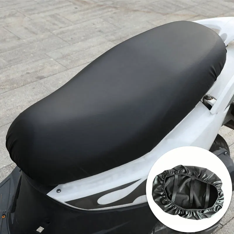 SEAMETAL Motorcycle Seat Covers Autocycle Seat Cushion Waterproof Pu Leather Anti Scratch Cover Mats Motorcycles Seats Cover