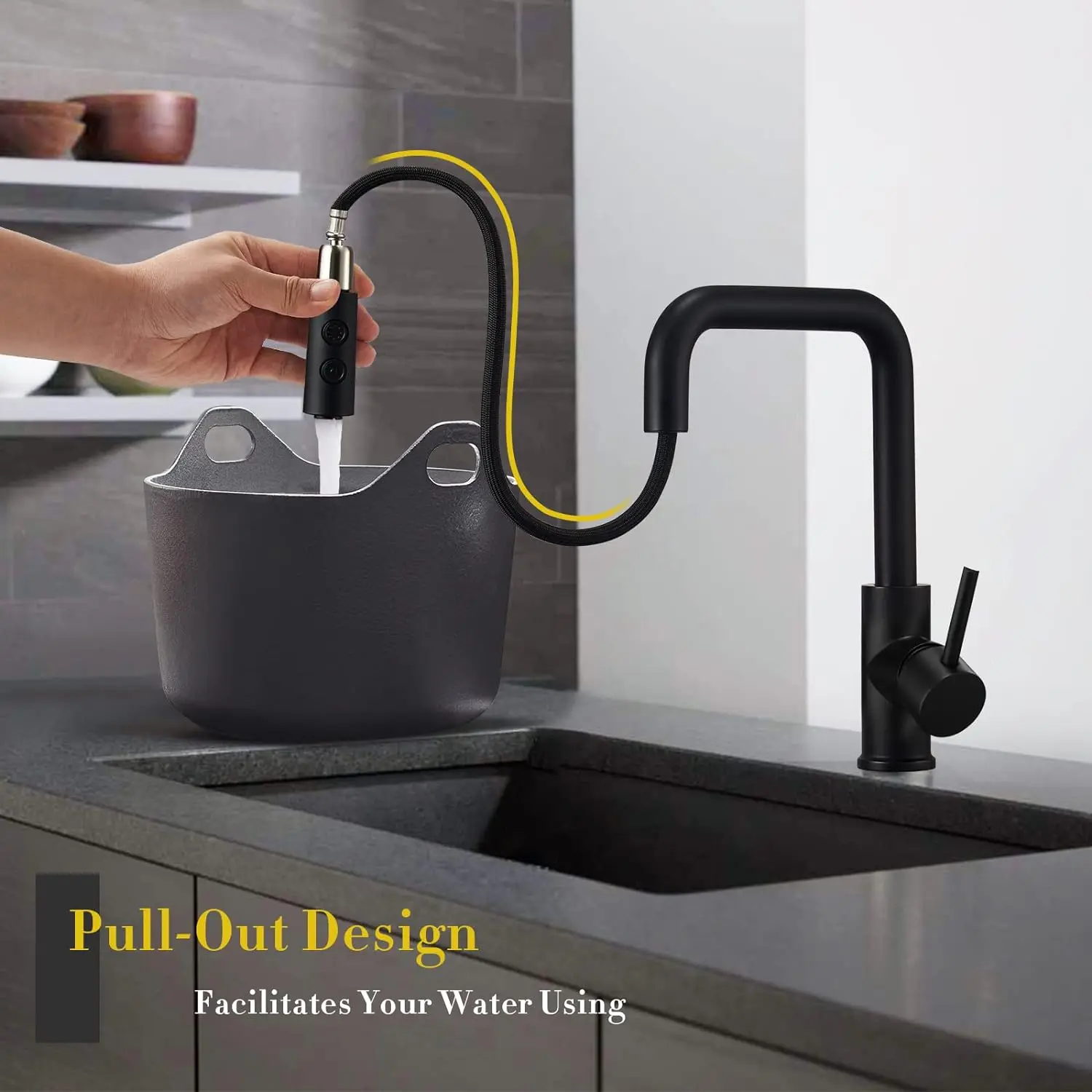 Sensor Touch Kitchen Faucet with Pull Down Hot Cold Mixer Tap Stainless Steel Kitchen Fixture Sensitive Touch on Kitchen Faucets