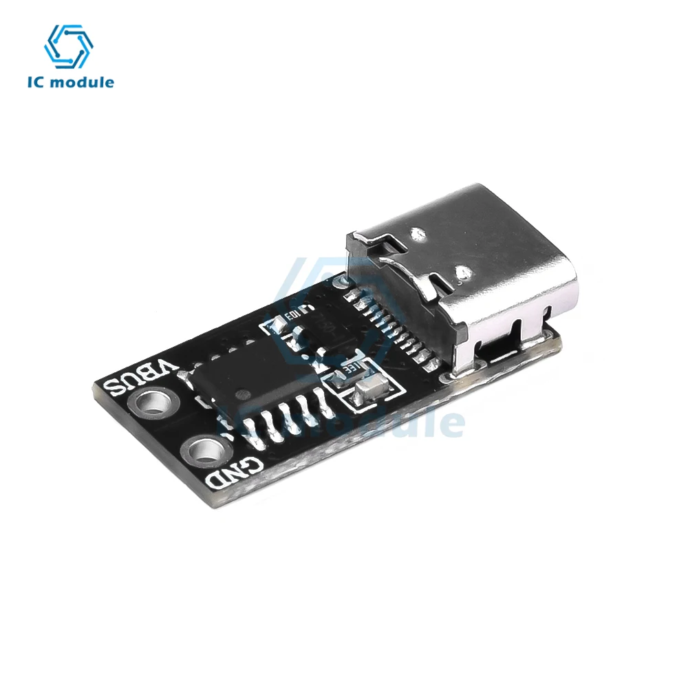 5V 9V 12V 15V 20V adjustable 3A PD/QC multi-protocol decoy fast charging boost module TYPE-C USB interface