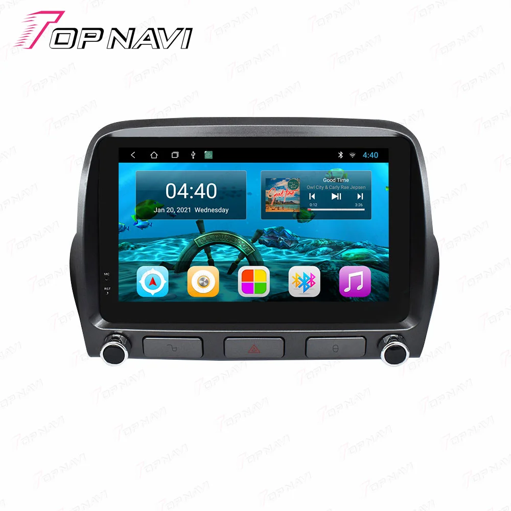 Car android radio stereo touch vertical car screen for Camaro 2010 2011 2012 2013 2014 2015 6+128 GB GPS wireless