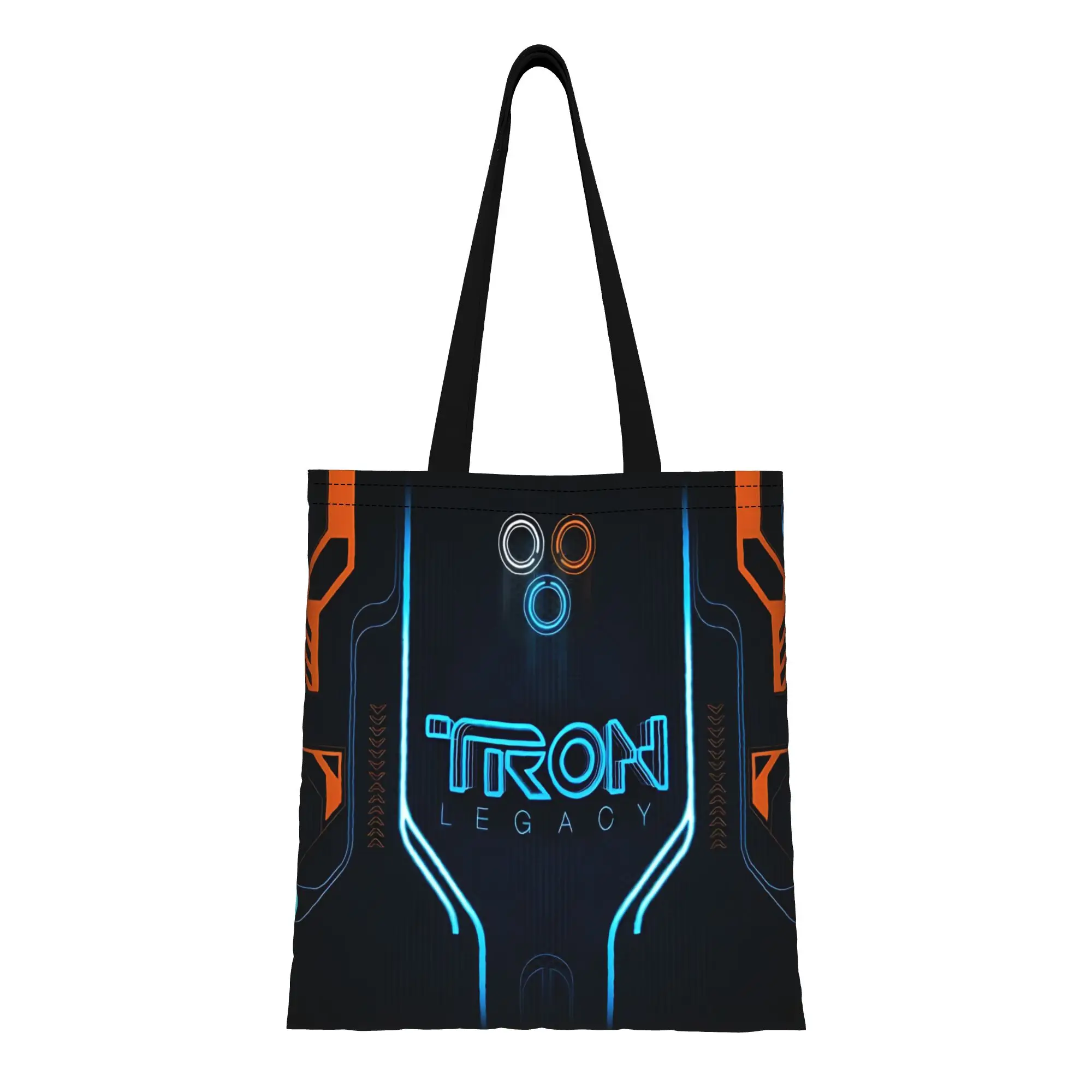 

1 шт. холщовая сумка-тоут Disney Tron Ares Canvas Tech Riding Core Device, женская сумка через плечо для первого дня в школе