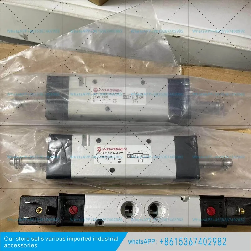 Norgren, V61B511A-A219J, Pilot Operated Solenoid Valve, G1/4 'Thread, 220V