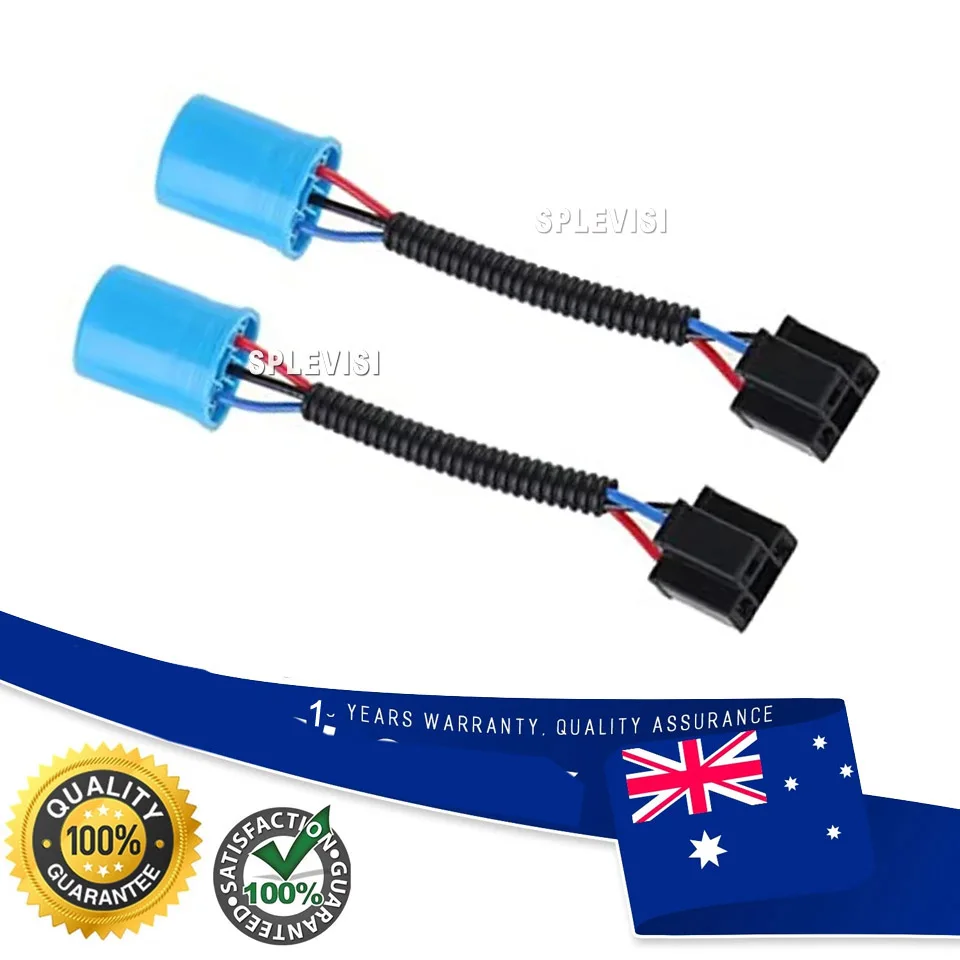 Headlight Adapter - 9007 Male to H4 Female Extension Conversion Harness Adapter 9007/H4 Conversion Wire for Headlight