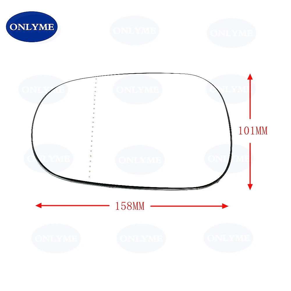 Auto Car Wide Angle Heated Mirror Glass For Renault Clio 1995-2005 / Megane 1995 -2002 / Megane Scenic 95-02 / Modus 2004 -2008