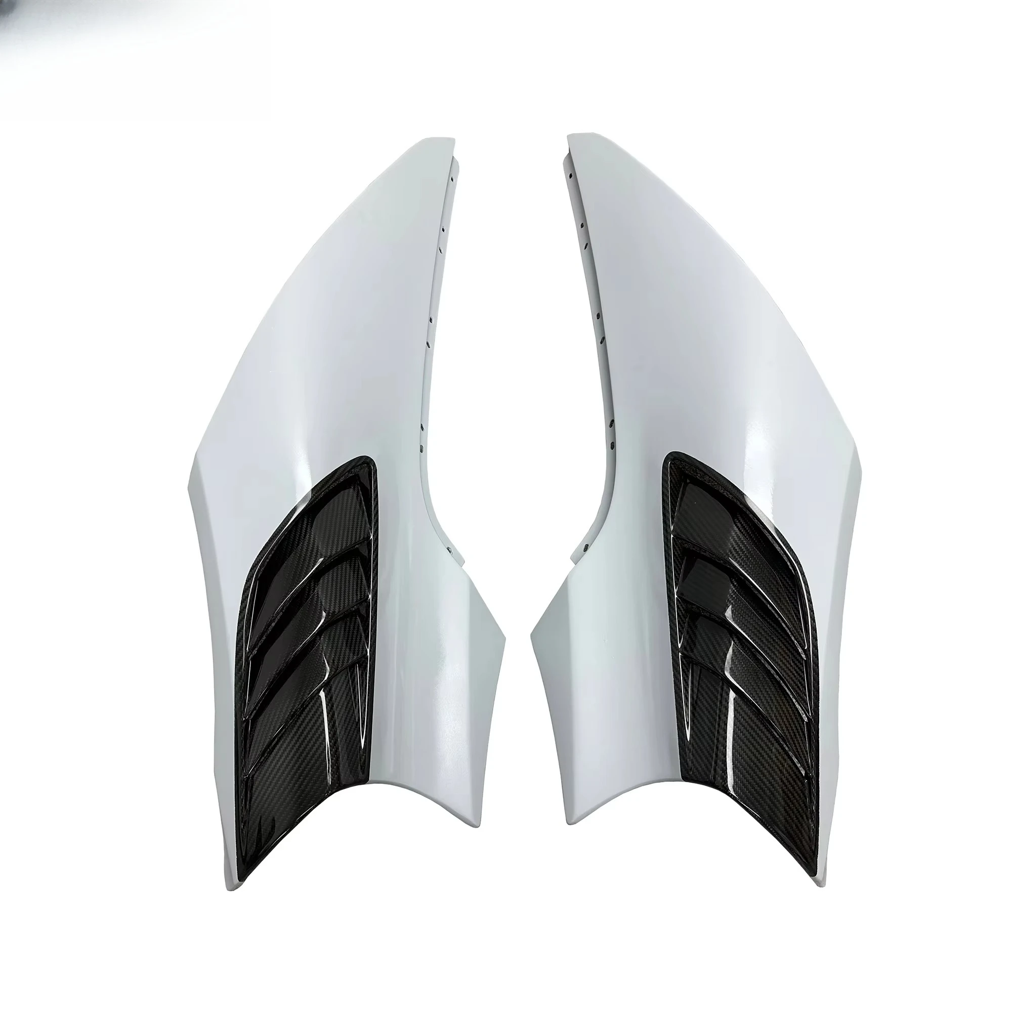 RYFT Style Dry Partial Carbon Fiber Front Fender for Mclaren 720S Car Bumper Parts Set