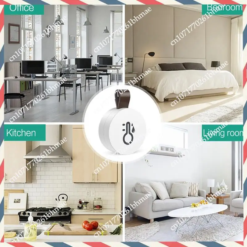 -A21Z 2 Pcs Hygrometer Bluetooth Remote Control Thermometer Accurate Indoor Temperature Humidity Sensor