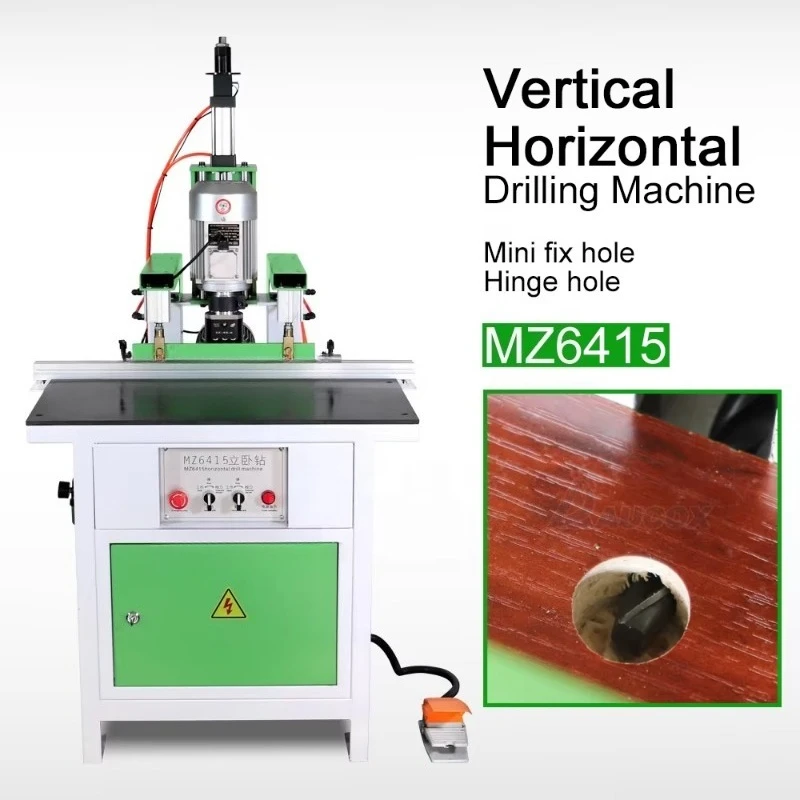Woodworking Furniture Machinery Cabinet Door Hinge Drilling Machine Wood Boring Machine