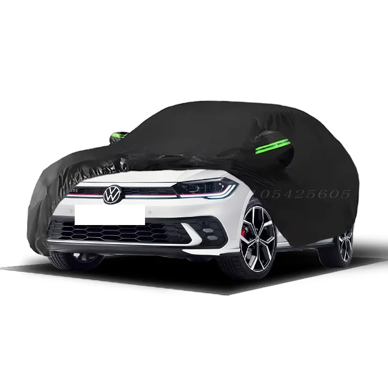 For Volkswagen Polo Outdoor Protection Full Car Covers Snow Cover Sunshade Waterproof Dustproof Exterior Car Accessories
