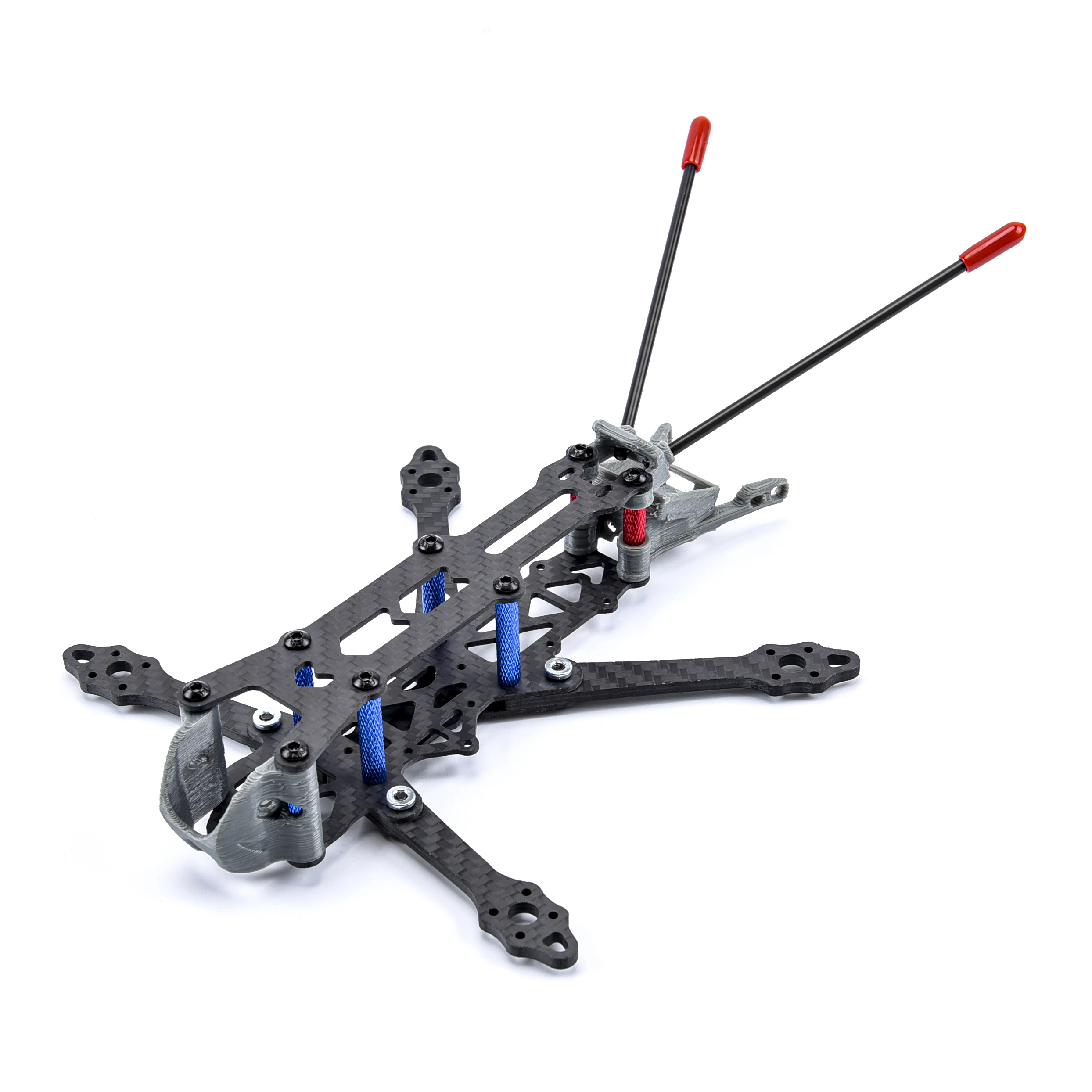 Lichtgewicht Roma Koolstofvezel 3 inch 150 mm / 4 inch 175 mm met 3 mm armen X-type framekit voor 1306 1407 motor FPV Quadcopter Drone - afbeelding 2